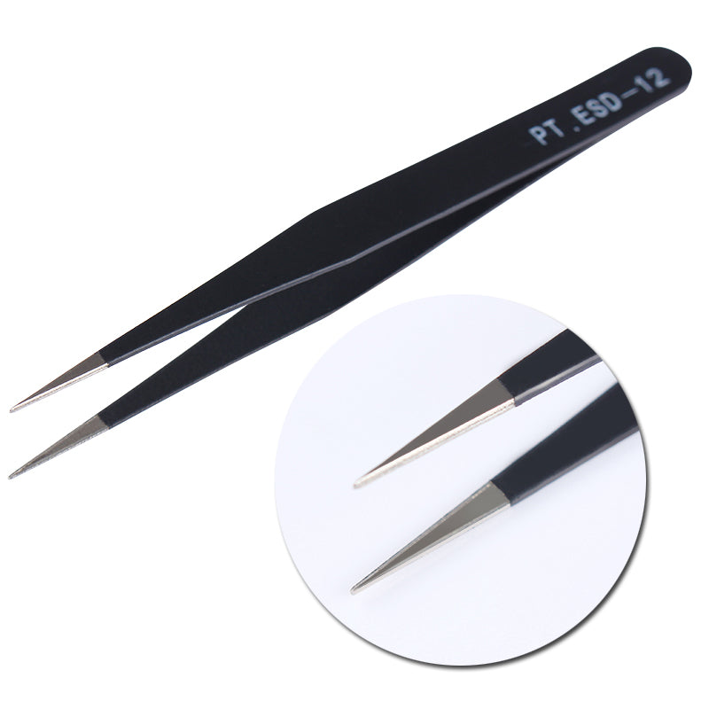 1pc Rhinestone Eyelash Nippers Tweezer Straight Tweezers Nail Tool False Eyelash Extension Tweezers Nippers Pointed Clip #847