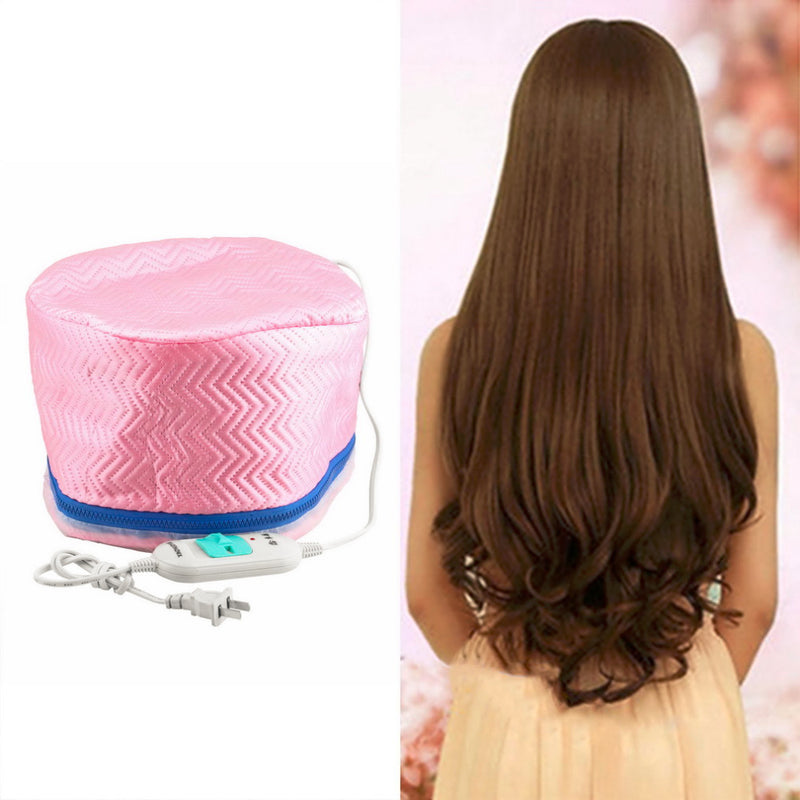 1pc Electric hair trimmer Electric Hair Thermal Treatment Beauty Steamer SPA Nourishing Hair Care Cap