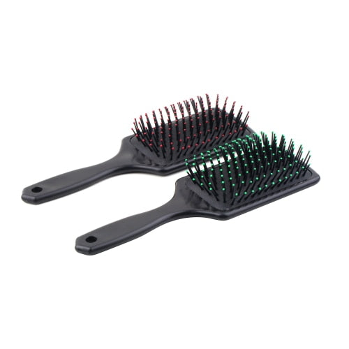1pc High Quality Fashion Hair Care Styling Tools Black Flat Comb Scalp Massage Hairbrush Reduce Hair Loss