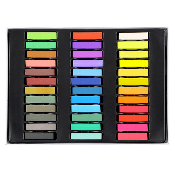 6/12/24/36 Colors Non-toxic Soft Hair Crayons Pastel Kit Temporary Hair Color Chalk Dye Beauty for DIY Hair Care Styling Tool
