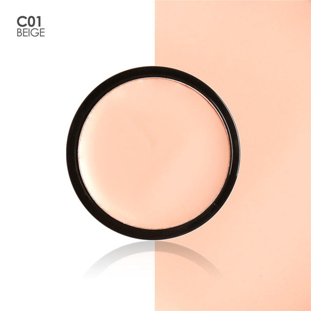 FOCALLURE 4 Colors Makeup Bronzer Highlighter Contour Shading Powder Trimming Powder Make Up Cosmetic Face Concealer Palette