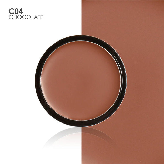 FOCALLURE 4 Colors Makeup Bronzer Highlighter Contour Shading Powder Trimming Powder Make Up Cosmetic Face Concealer Palette