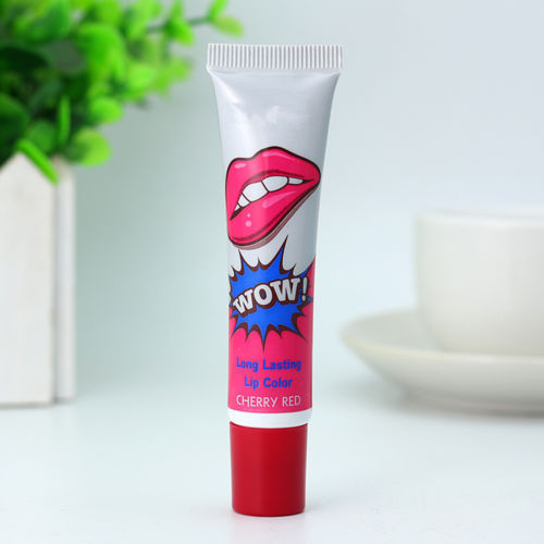 1Pcs Red Wow Matte Lipstick Liquid Lipstick Makeup Beauty Waterproof Matte Liquid Lipstick Lip Gloss Impermeavel LipGloss