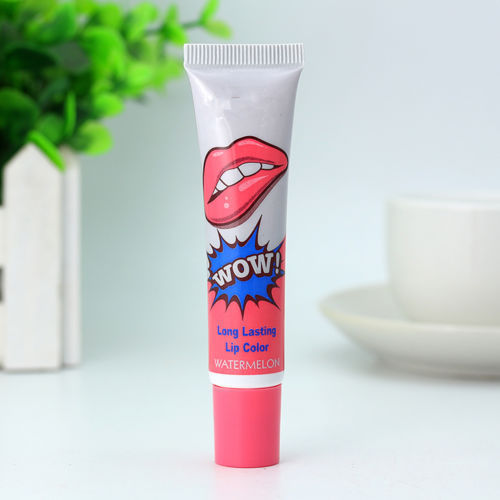 1Pcs Red Wow Matte Lipstick Liquid Lipstick Makeup Beauty Waterproof Matte Liquid Lipstick Lip Gloss Impermeavel LipGloss