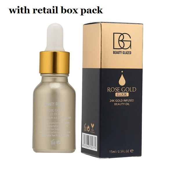 BEAUTY GLAZED Elixir Skin Make Up Oil Infused Beauty Oil Essential Oil Before Primer Foundation Moisturizing Face Oil