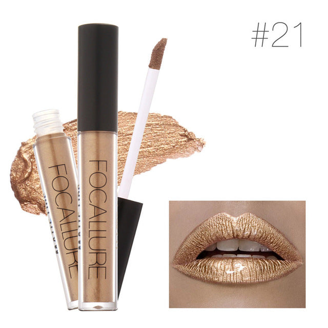 FOCALLURE Matt Lip Gloss Matte Lipstick Liquid Lipstick Matt Waterproof Pintalabios Batom Mate Liquido Mate Rossetti Labial