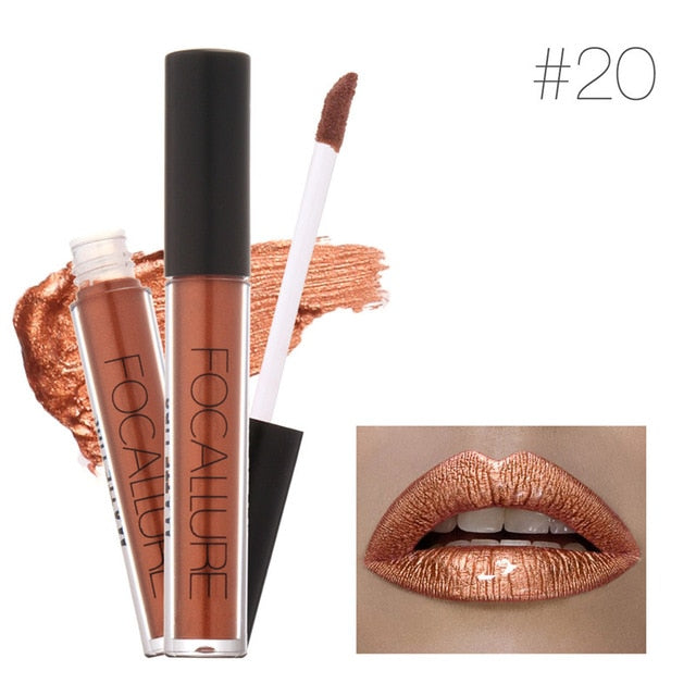FOCALLURE Matt Lip Gloss Matte Lipstick Liquid Lipstick Matt Waterproof Pintalabios Batom Mate Liquido Mate Rossetti Labial