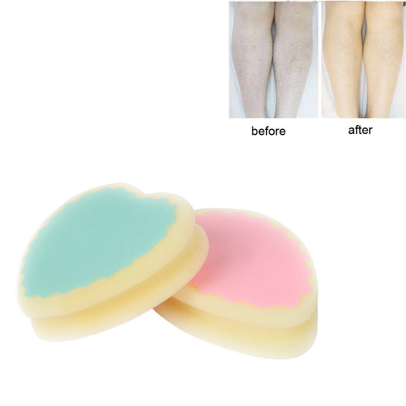 Magic Painless Hair Removal Depilation Sponge Pad Remove Hair Remover Effective