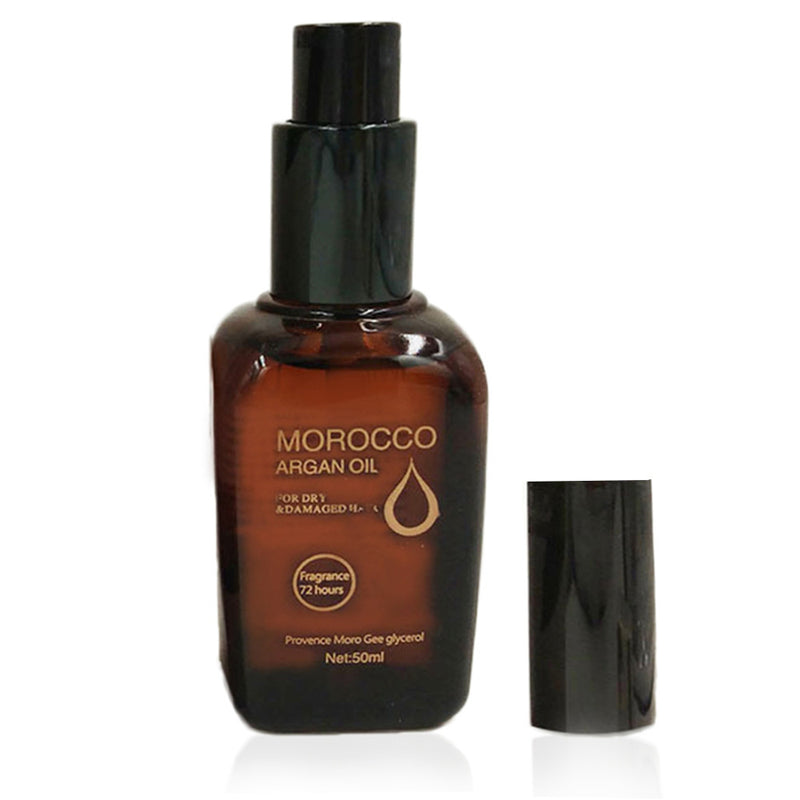 50ml Nut Oil For Dry Damaged Hair 100% Pure Argan Essence Oil Care Hair Scalp Treatment Oil Hair Nutrition Care