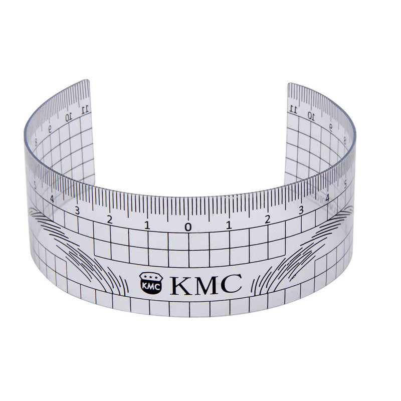 Microblading Reusable Makeup Brow Measure Eyebrow Guide Ruler Permanent Tools