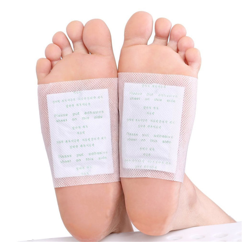 10pcs Adhesives Detox Foot Patches Natural plant quintessence kits Improve Sleep Beauty Slimming Feet Patch Pads
