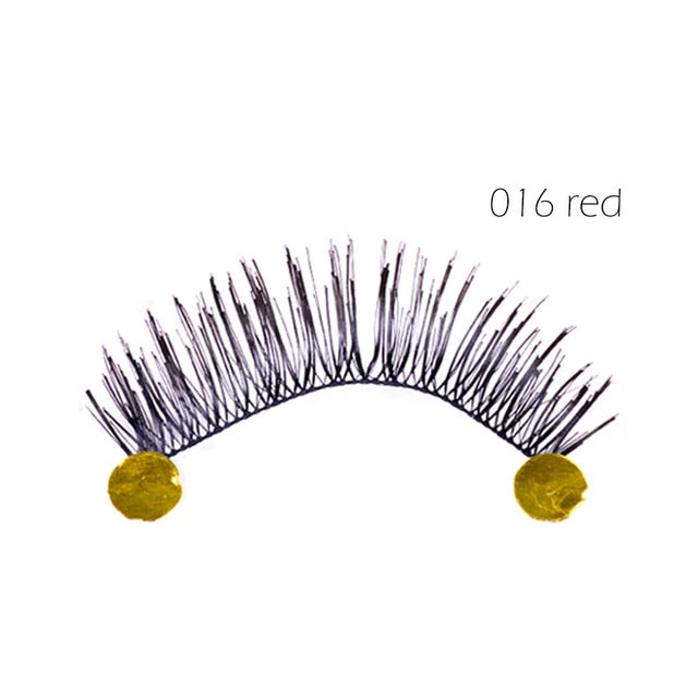 10 Pairs/Set Natural Long False Eyelashes Thick Cross Makeup Beauty Fake Eyelashes Cilios Fake Eye Lashes Extension Tools SA504