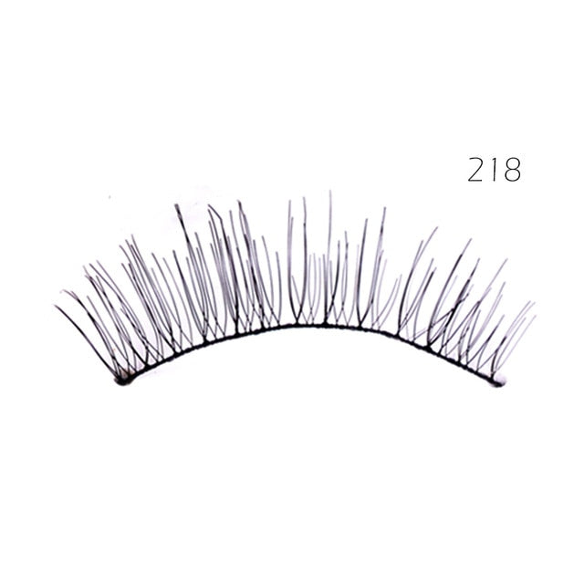 10 Pairs/Set Natural Long False Eyelashes Thick Cross Makeup Beauty Fake Eyelashes Cilios Fake Eye Lashes Extension Tools SA504
