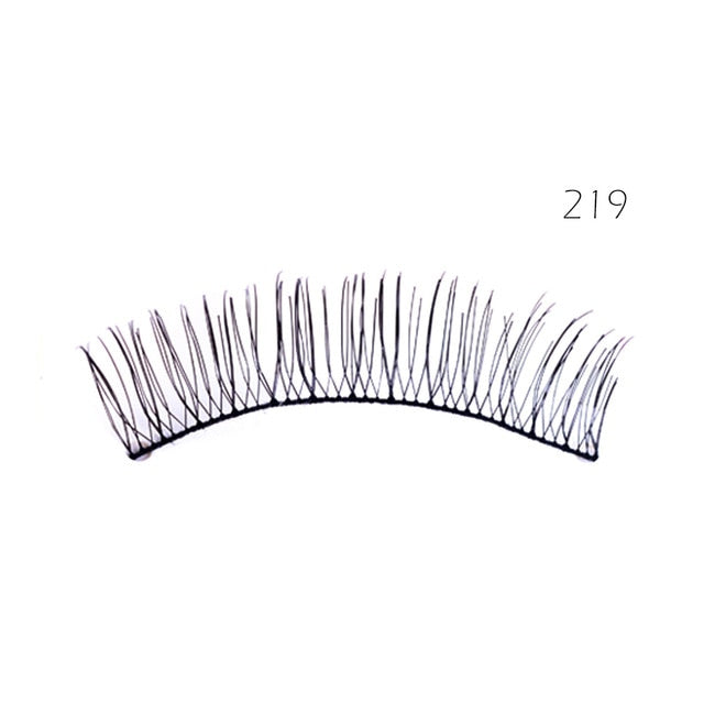 10 Pairs/Set Natural Long False Eyelashes Thick Cross Makeup Beauty Fake Eyelashes Cilios Fake Eye Lashes Extension Tools SA504