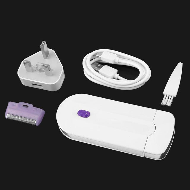 Rechargeable Laser Hair Removal Tools Face Body Health Care Depilator Lightweight Hair Remover Battery-Powered Women's Epilator