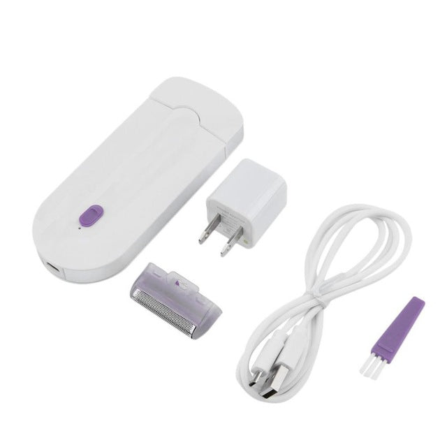 Rechargeable Laser Hair Removal Tools Face Body Health Care Depilator Lightweight Hair Remover Battery-Powered Women's Epilator