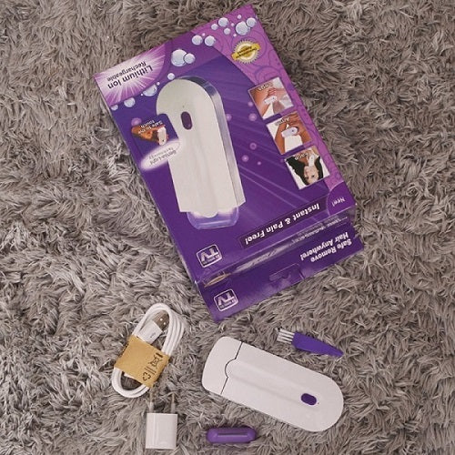 Rechargeable Laser Hair Removal Tools Face Body Health Care Depilator Lightweight Hair Remover Battery-Powered Women's Epilator