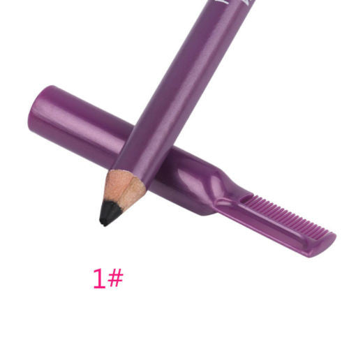 1Pcs Double headed Eyebrow Pencil With Eyebrow Comb Waterproof Beauty Cosmetic Makeup Tools