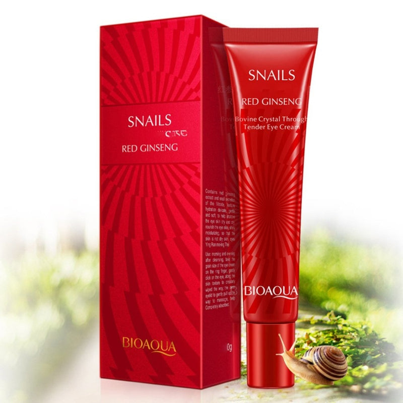 Snail Serum Secretion Filtrate Eye Cream Skin Care Anti-Aging Anti-Puffiness Moisturizing Dark Circle Korean Cosmetics