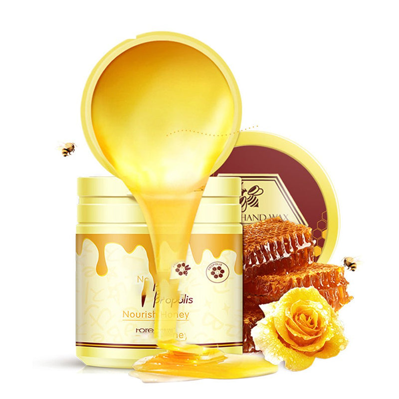 Hand Mask Milk Honey Paraffin Wax Hand Masks Hand Care Moisturizing Whitening Skin Care Exfoliating Hand Cream