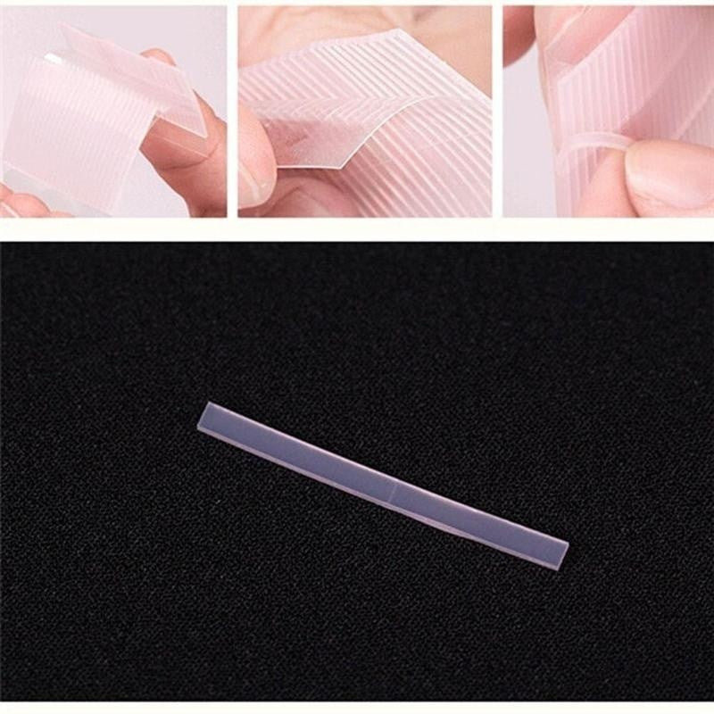 52pcs Invisible Fiber Double Side Adhesive Eyelid Stickers Technical Eye Tapes