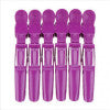 DIY Color Salon Dye Clamp Crocodile Hair Clips 6pcs Hair Care Hairdressing