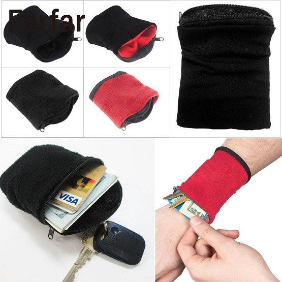 Pocket Wrist Wallet Band