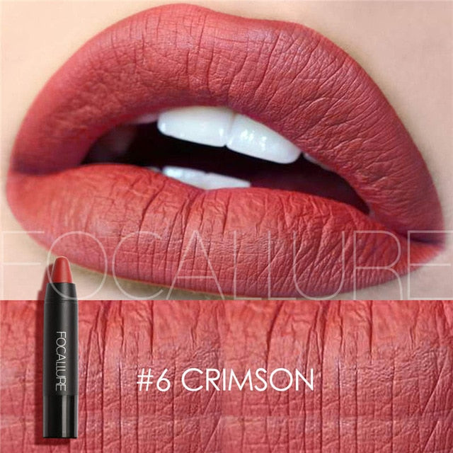 FOCALLURE Lip Makeup Lipstick Long Last Waterproof Sexy Color Lip Stick Beauty Matte Liner Batom Mate Lipstick Makeup Cosemetics