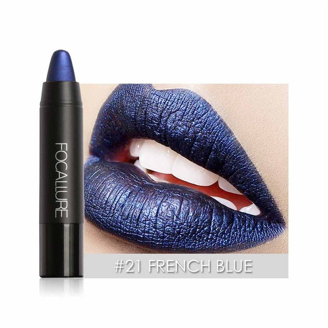 FOCALLURE Lip Makeup Lipstick Long Last Waterproof Sexy Color Lip Stick Beauty Matte Liner Batom Mate Lipstick Makeup Cosemetics