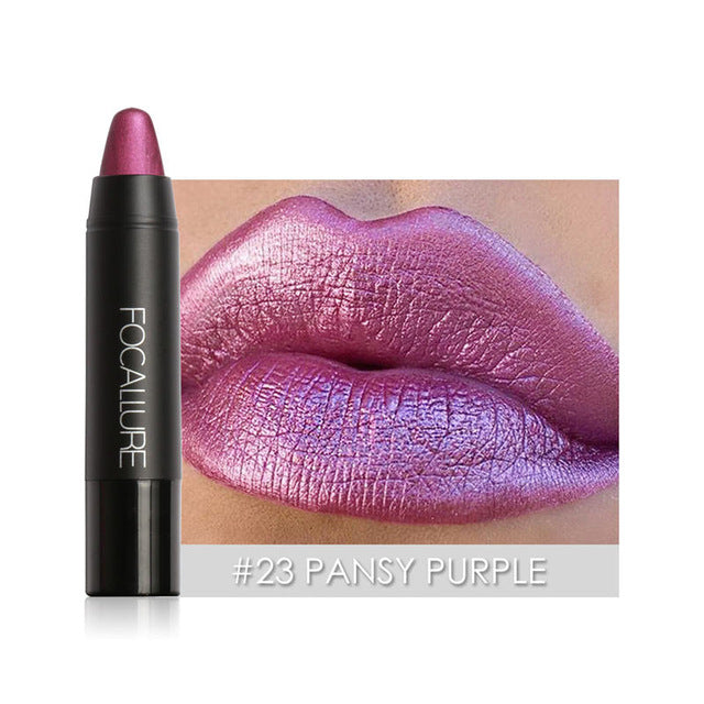 FOCALLURE Lip Makeup Lipstick Long Last Waterproof Sexy Color Lip Stick Beauty Matte Liner Batom Mate Lipstick Makeup Cosemetics