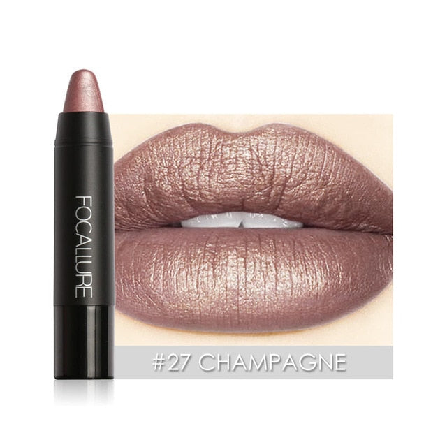 FOCALLURE Lip Makeup Lipstick Long Last Waterproof Sexy Color Lip Stick Beauty Matte Liner Batom Mate Lipstick Makeup Cosemetics