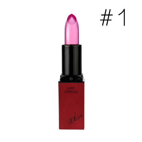 Crystal clear jelly moisturizing lipstick color temperature change lipstick