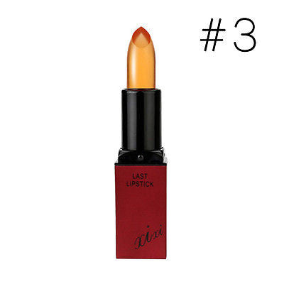 Crystal clear jelly moisturizing lipstick color temperature change lipstick